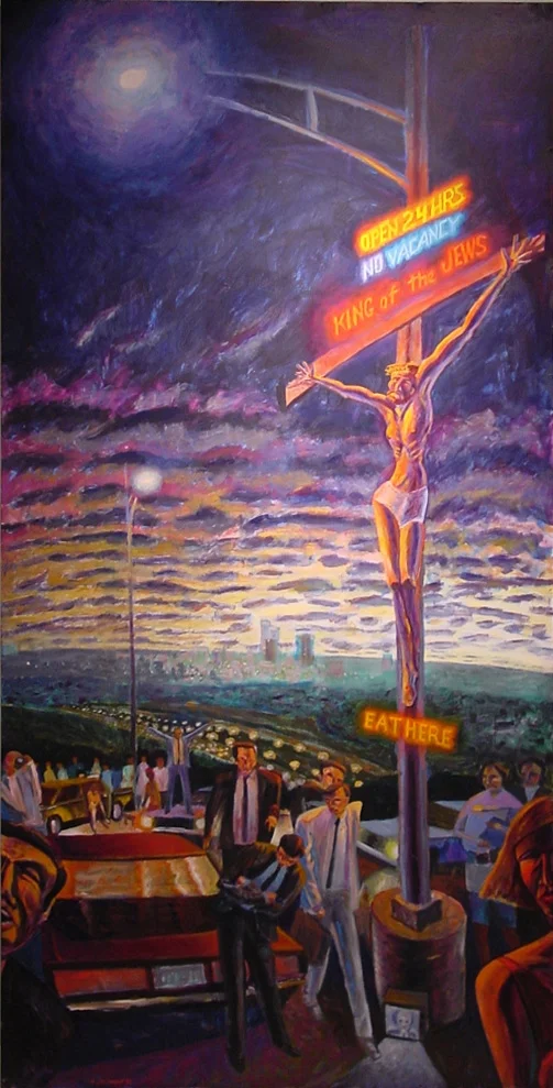 Crucifixion at Barton Creek Mall by James B. Janknegt (source)