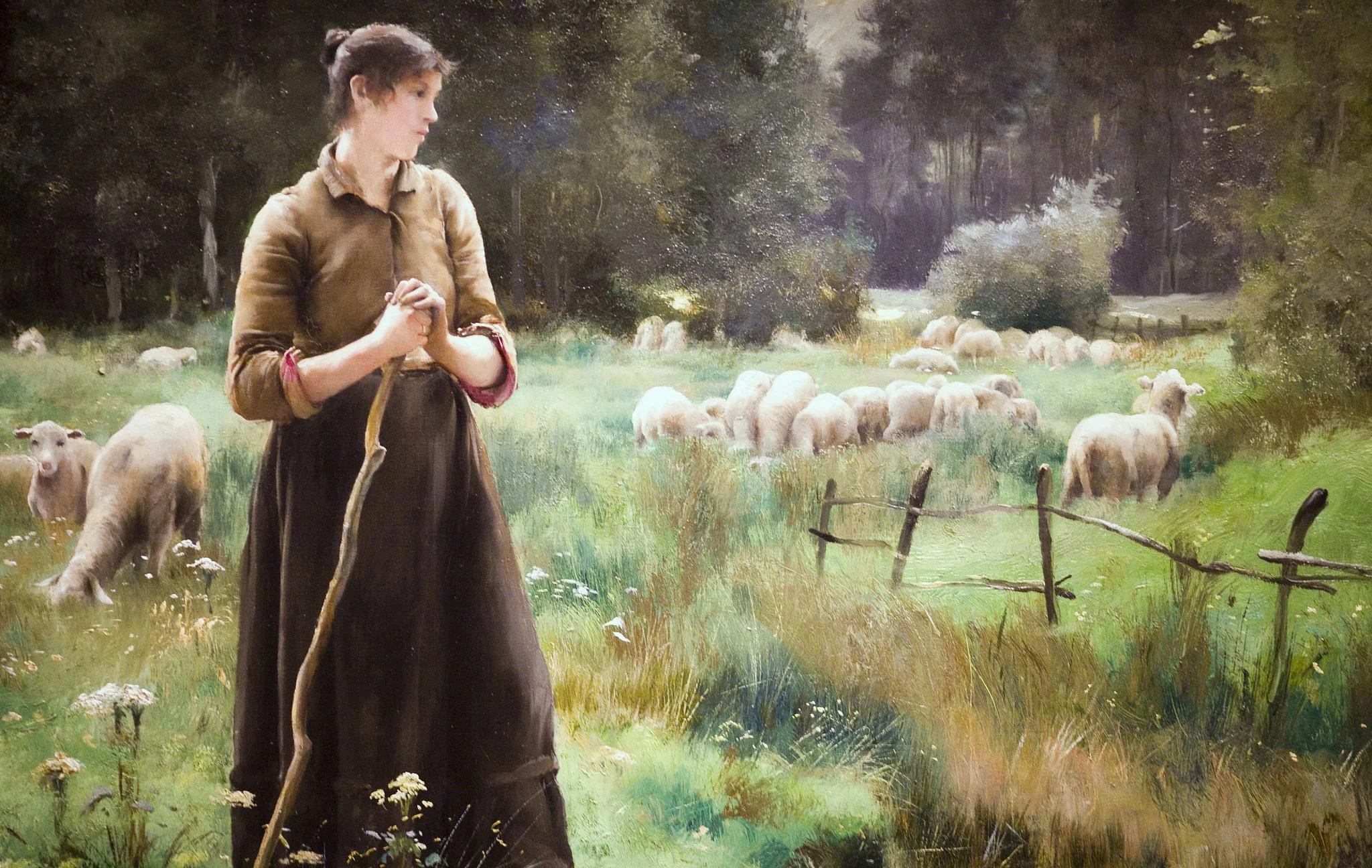 The Good Shepherd by Julien Dupre ( source )