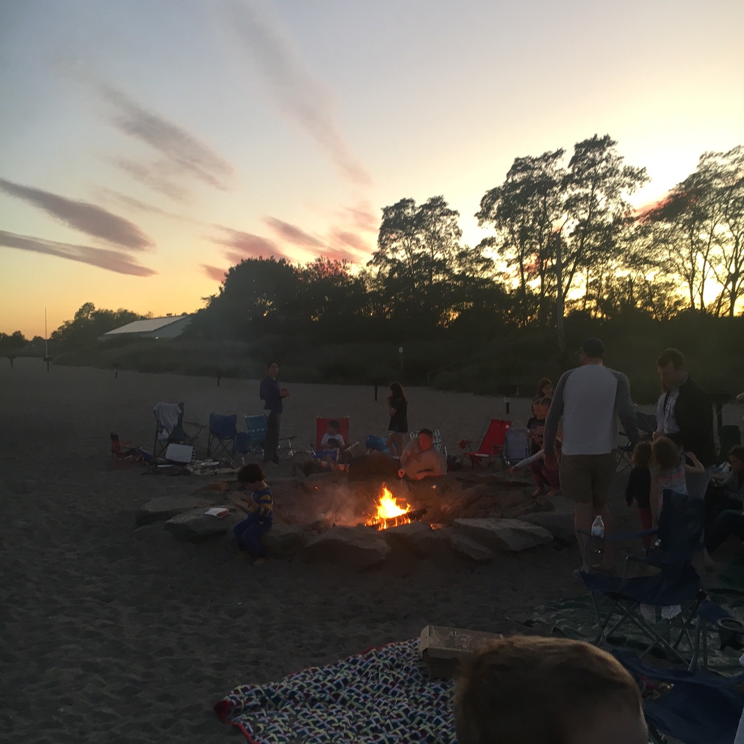 Beach Bonfire! 