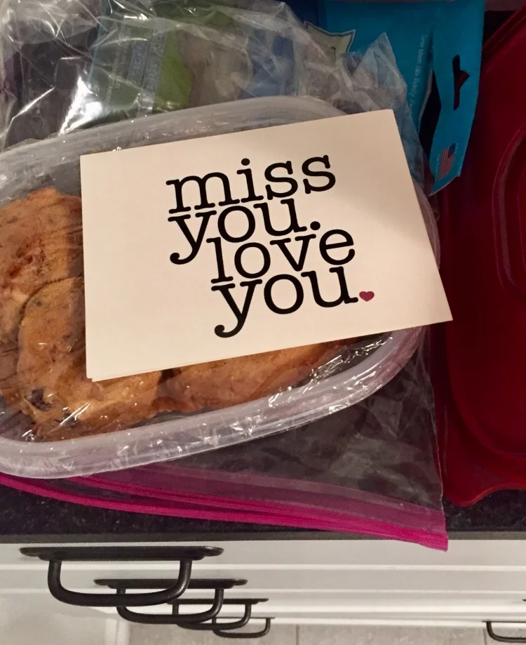 Our Fort Worth kids sent a photo to let us know the cookies had arrived.