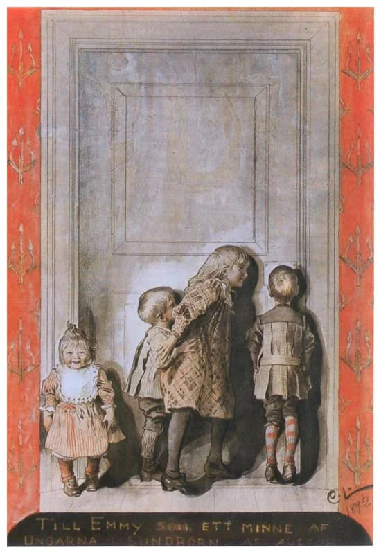 The Day Before Christmas , Carl Larsson ( source )