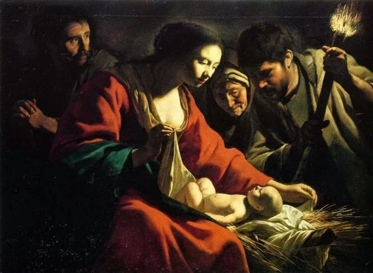 Christmas daybook, 1: and she gave birth to her firstborn son