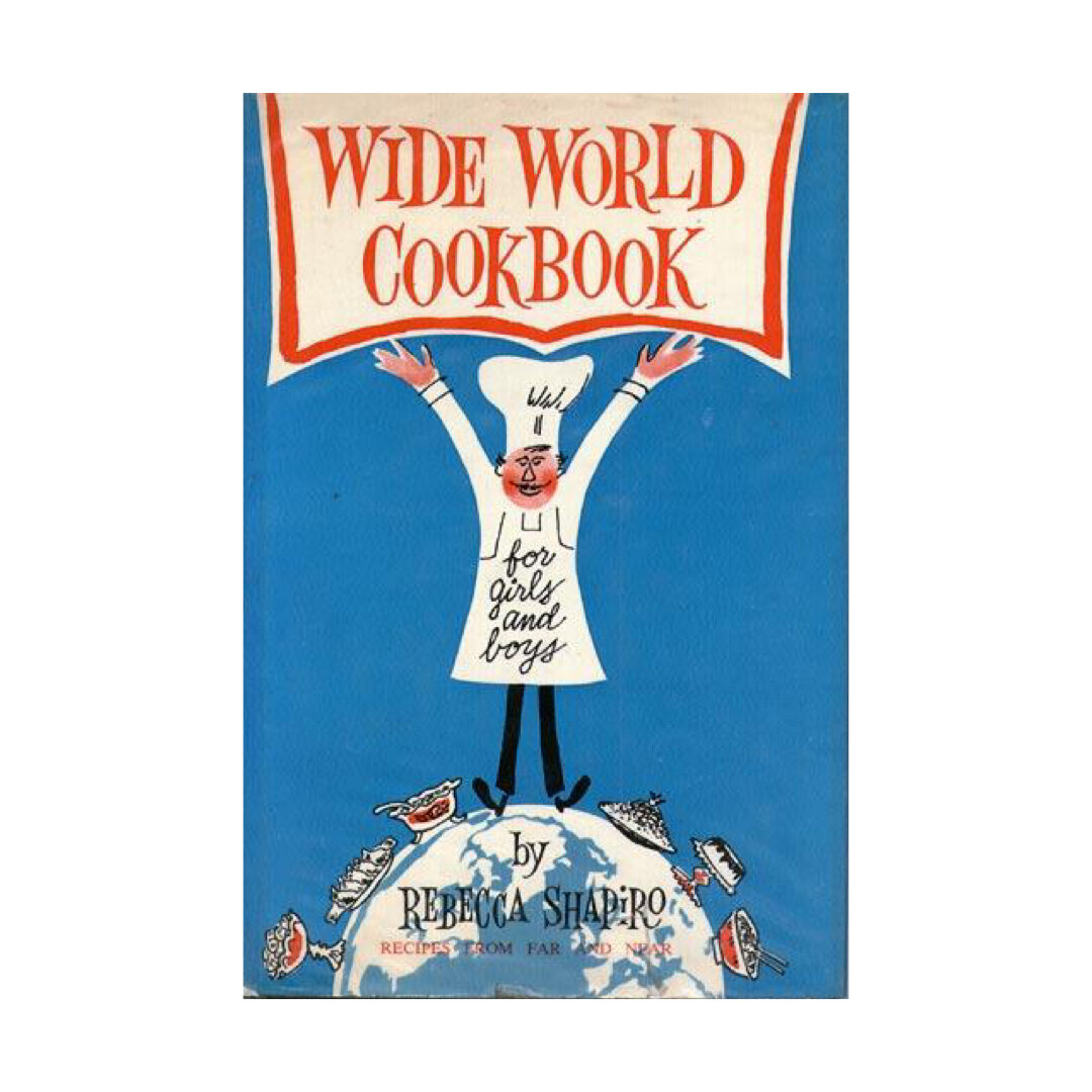 Wide World Cookbook For Boys &amp; Girls: Recipes From Near And Far by Rebecca Shapiro. Copyright 1962. Published by Little, Brown &amp; Company. ​​​​​​​​
.​​​​​​​​
#literatureoffood #cookbook #collection #cookbookcollection #cook #book #classic #rar