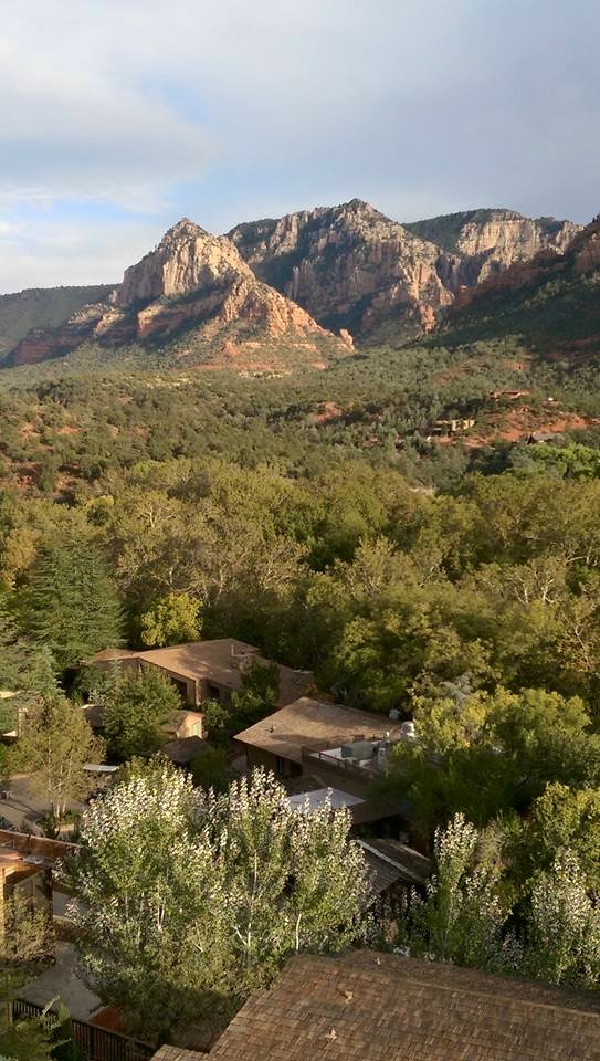 Behind the mountains is where we were to view activity. Melinda states there is a great deal of UFO sightings here. She also stated there maybe an underground base run by a UFO/Government collaboration.