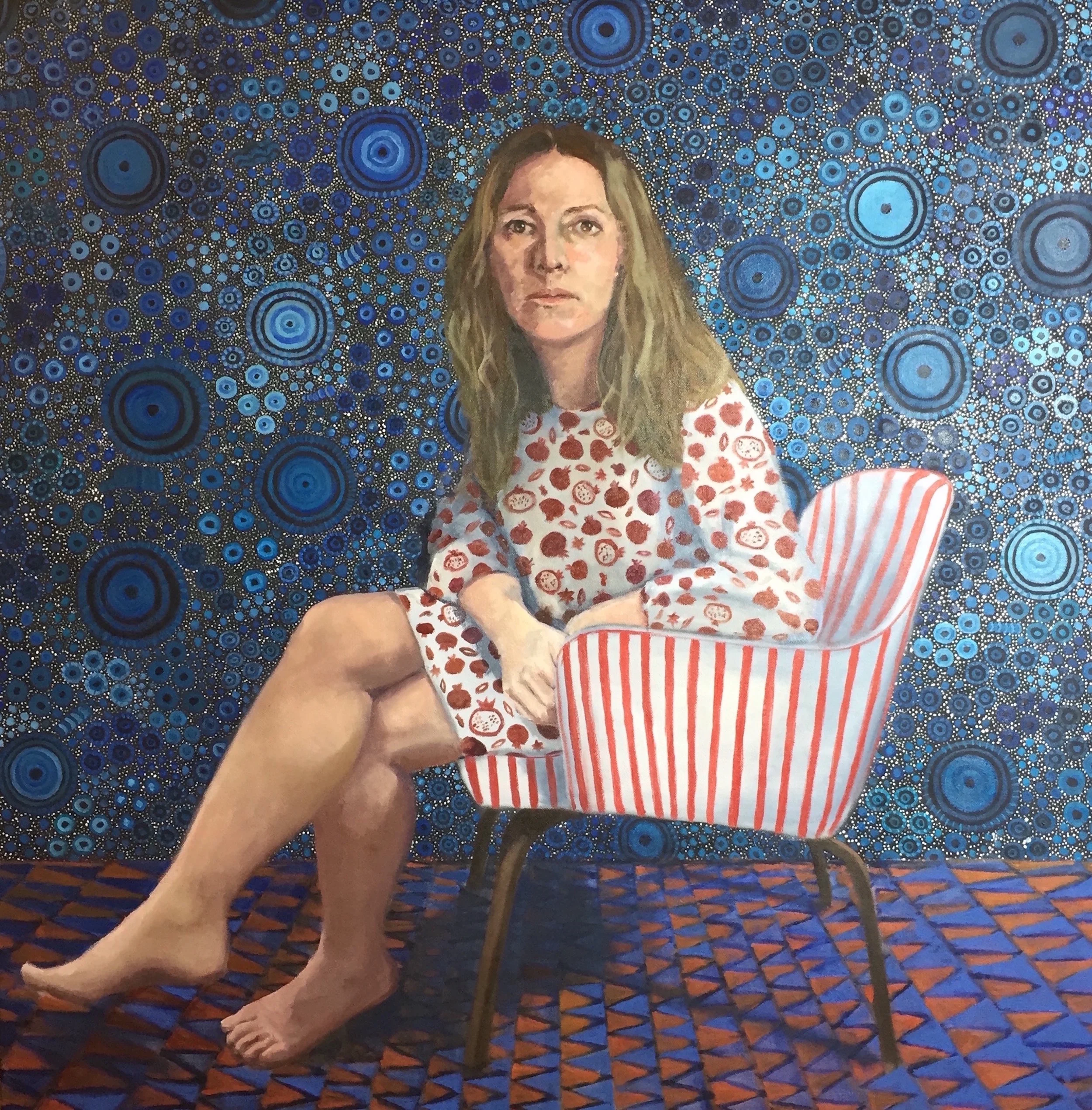 Fabric, 2015 Oil on Canvas 36" x 36"