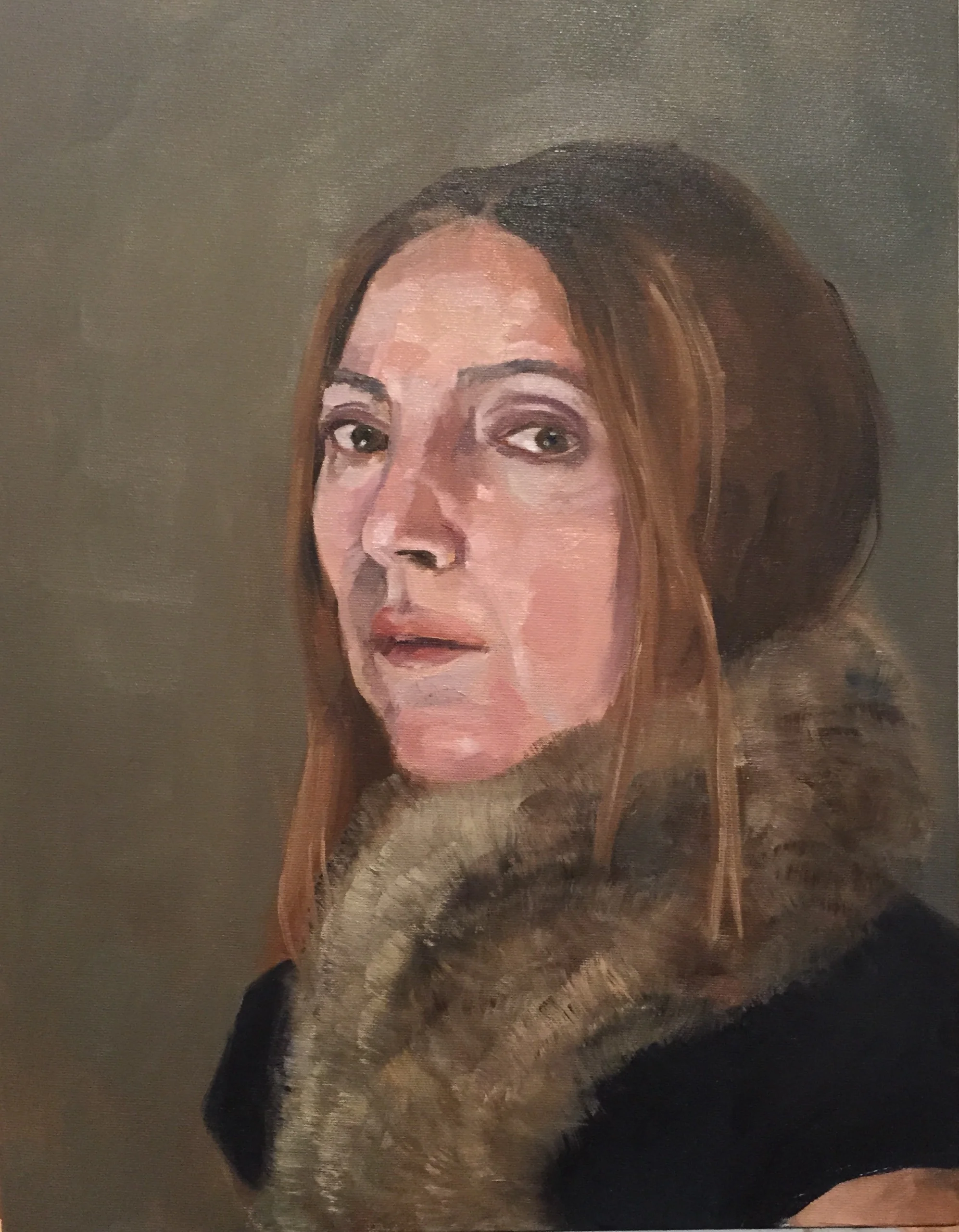 Self Portrait in Fur