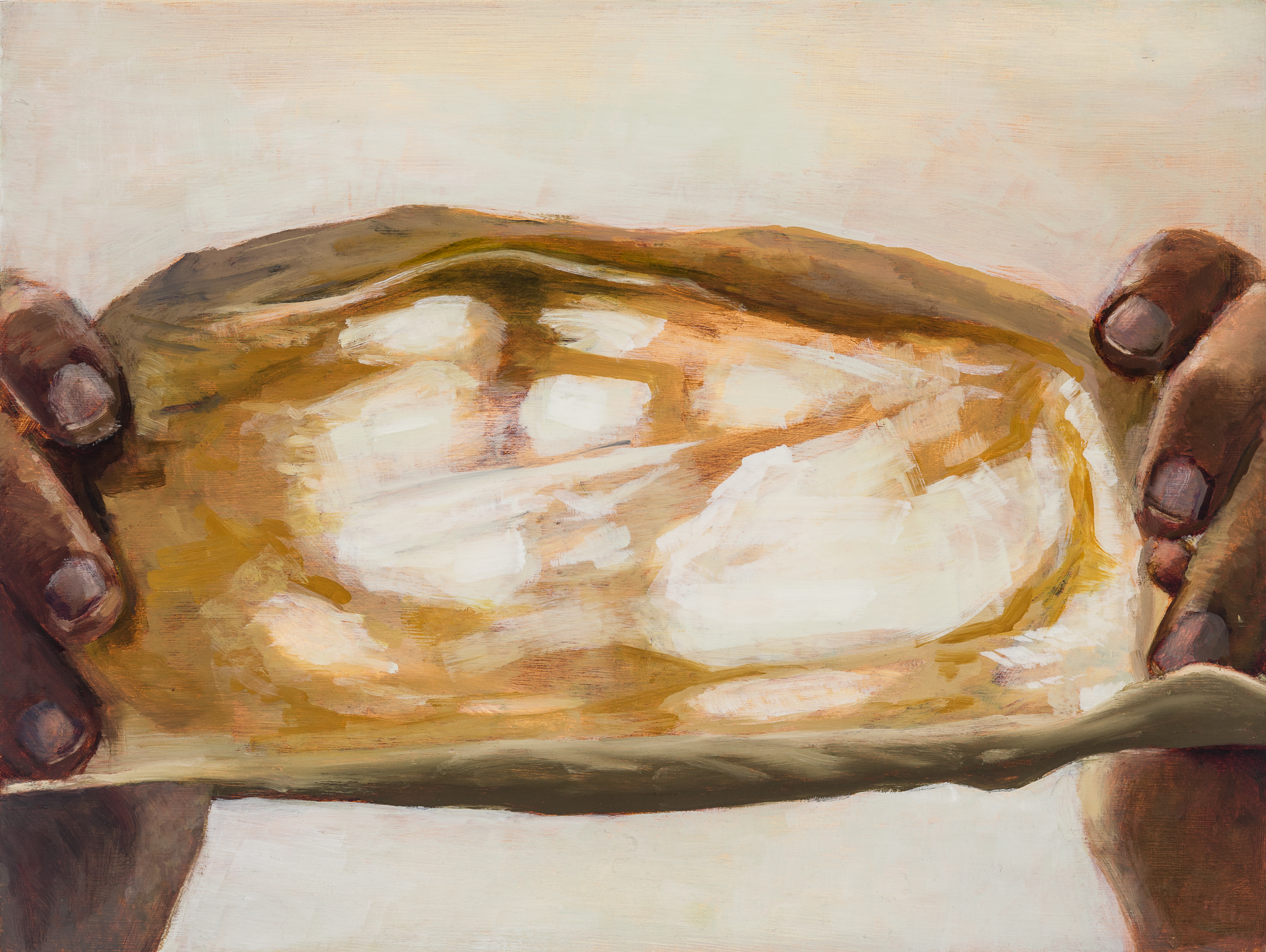  Stretch 
 2016 
 12" x 9" 
 Oil on Panel 
