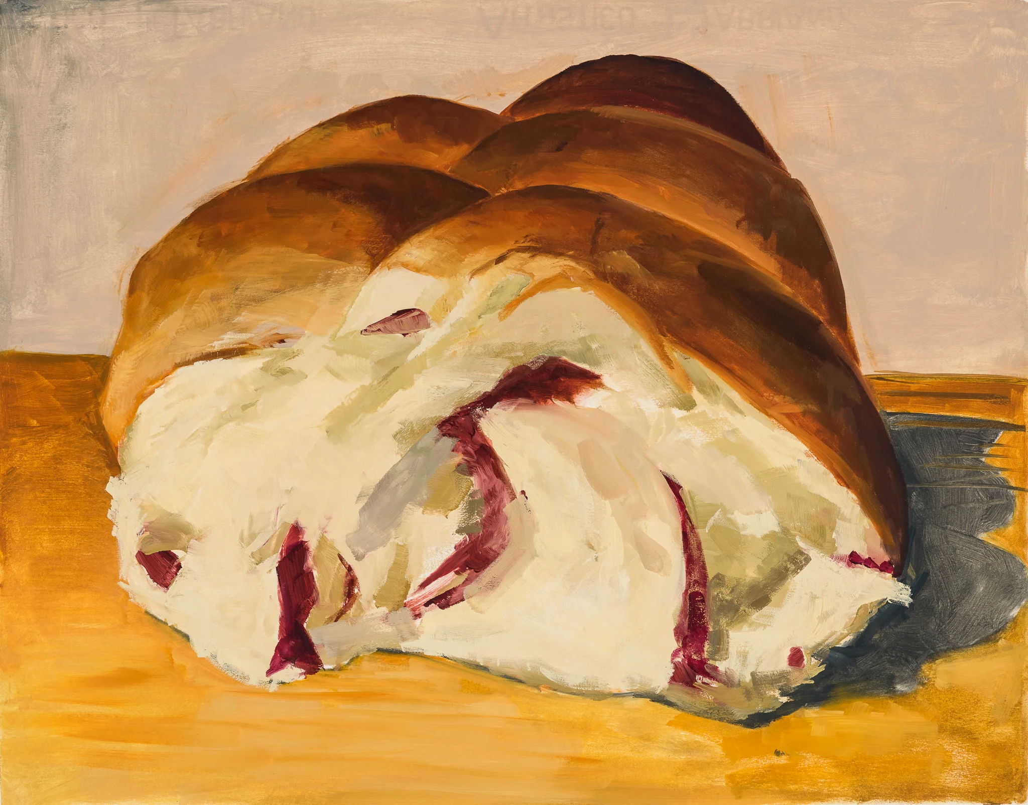  Jammy Jam (Sold) 
 2017 
 20" x 16" 
 Oil on Paper 
