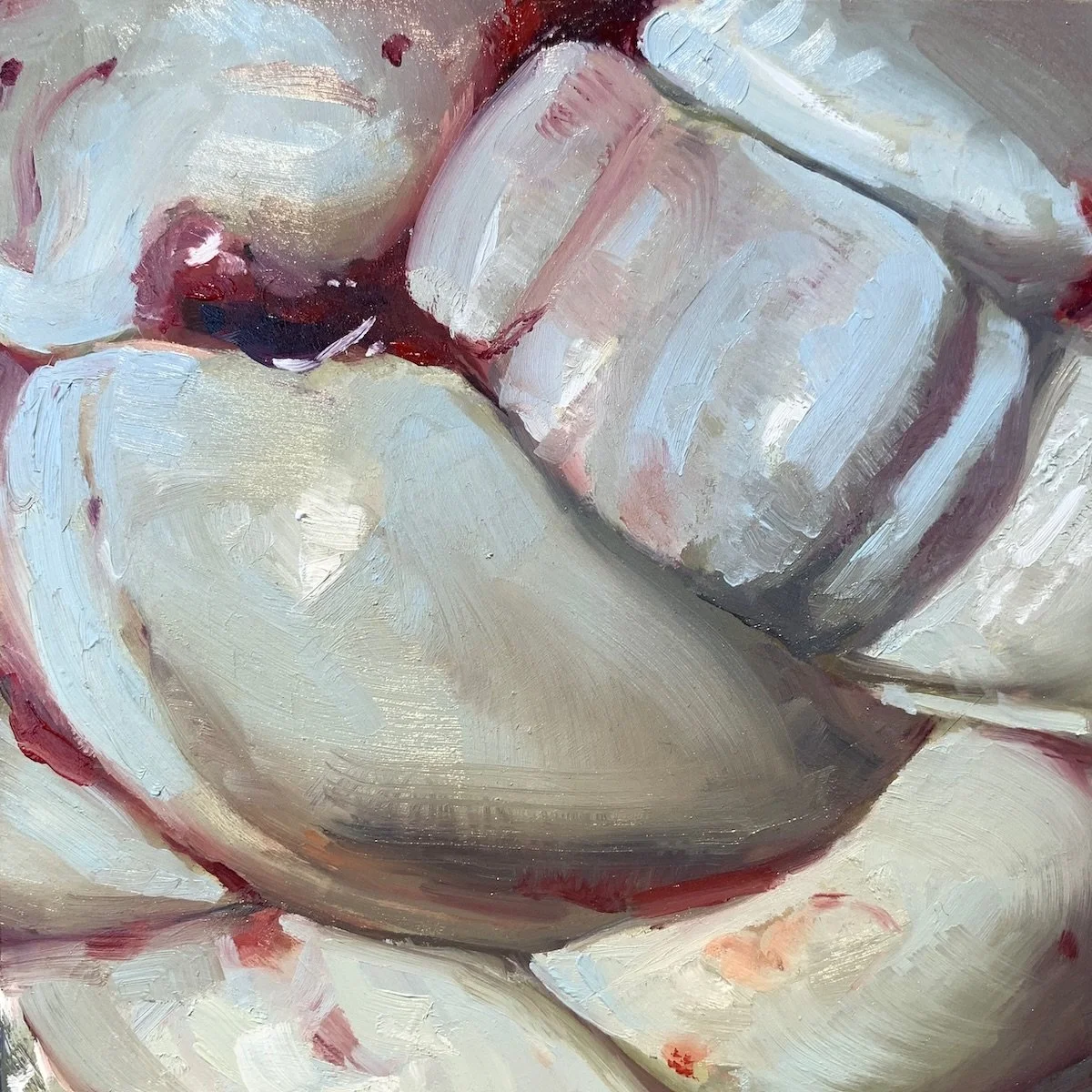  Ooze 2 (Sold) 
 2022 
 5" x 5" 
 Oil on Alkyd Block 

