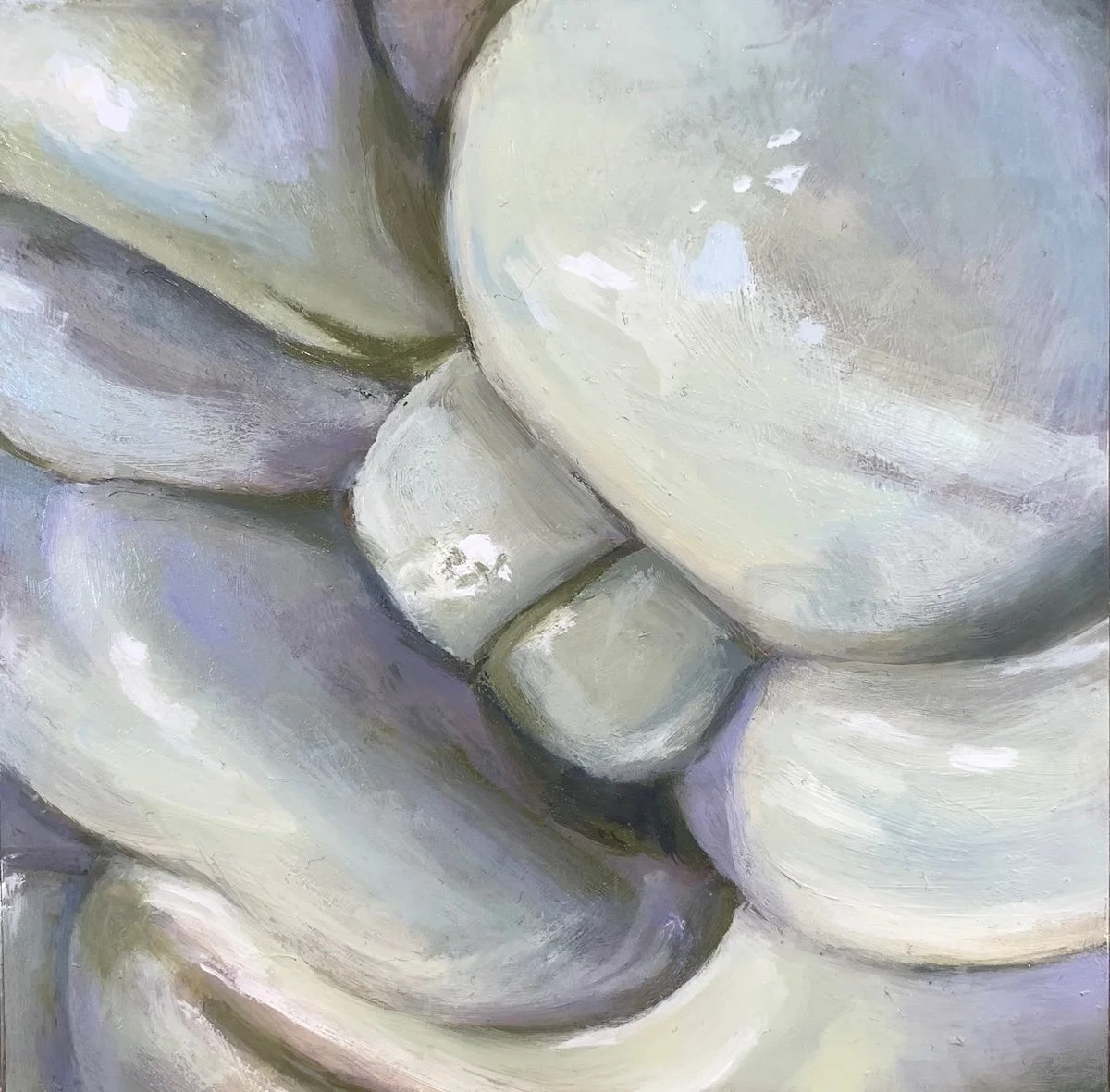  Cool Gloss (Sold) 
 2023 
 15" x 5" 
 Oil on Alkyd Block 

