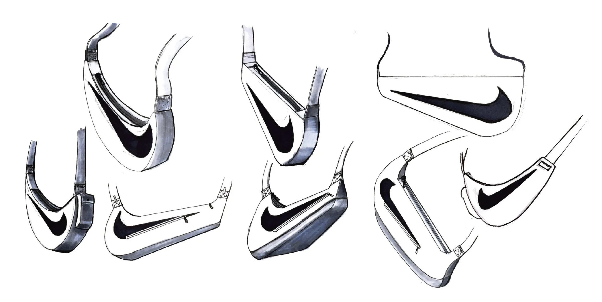nike swoosh sling bag