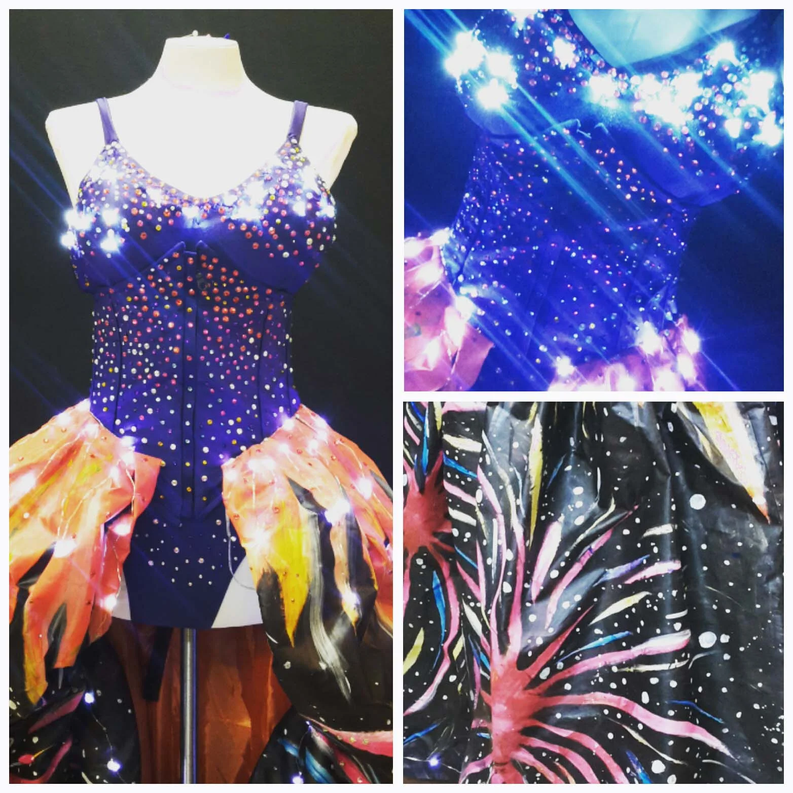 Katy Perry inspired Firework Dress - Private Client, 2016