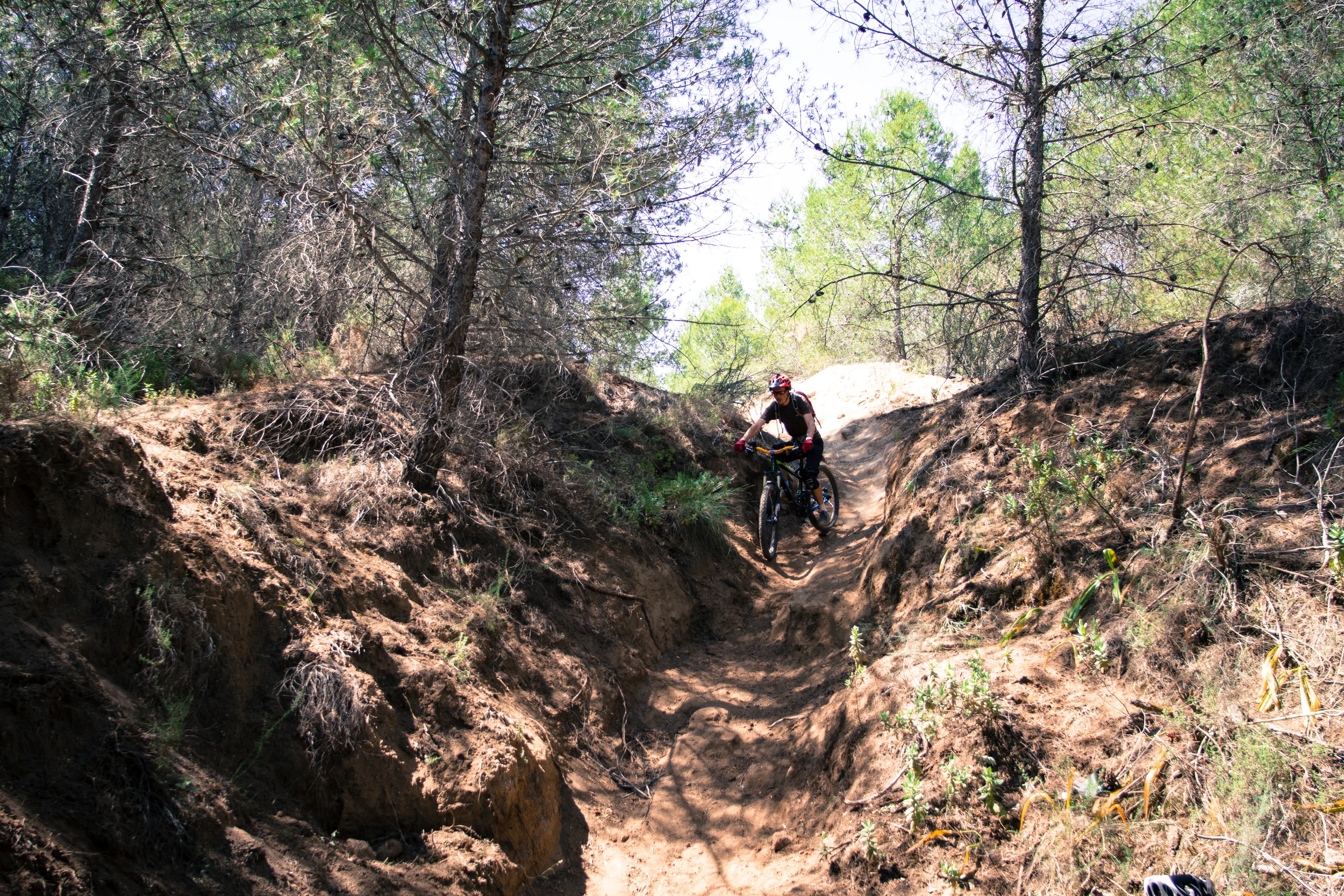 One of the descents 