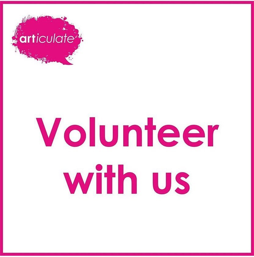 Volunteer with us&hellip;.

Volunteer Workshop assistant

Working with Articulate is fun, rewarding, impactful and can help launch a career in community arts or the charity sector. Currently, we have a unique opportunity to join the team as a Volunte
