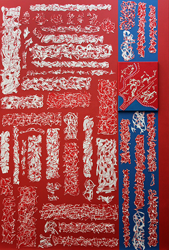 Scribble Chase 72 X 48