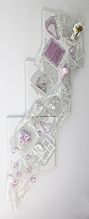 Trio in Plastic 60 X 20