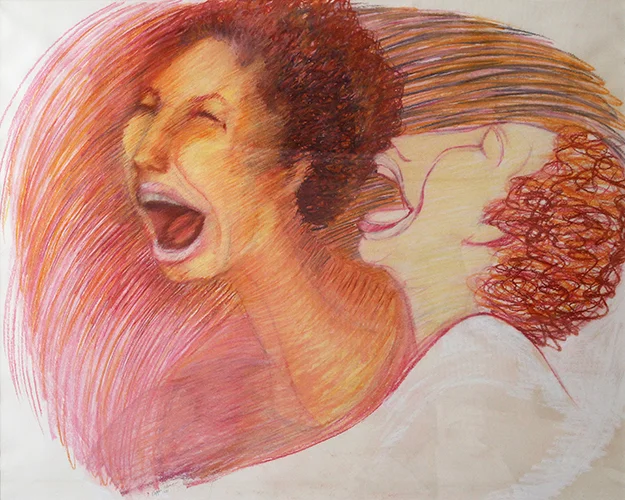 Laughing Self Portrait