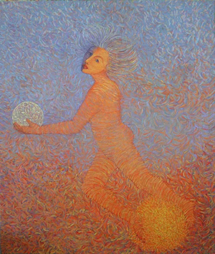 Keeper of the Sun and Moon 72 X 48