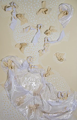 Just Be Gauze 72 X 48
