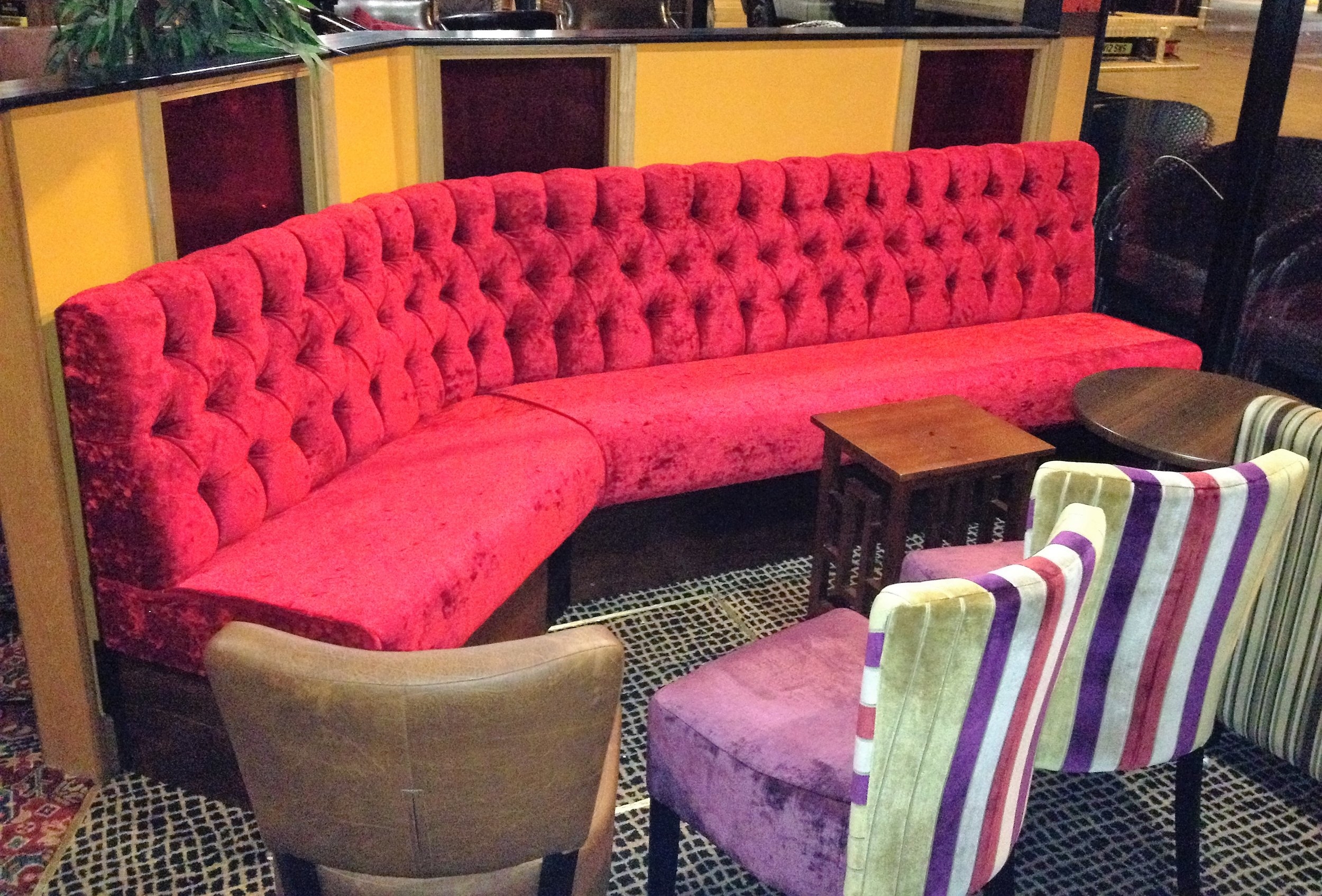 Americano crushed velvet