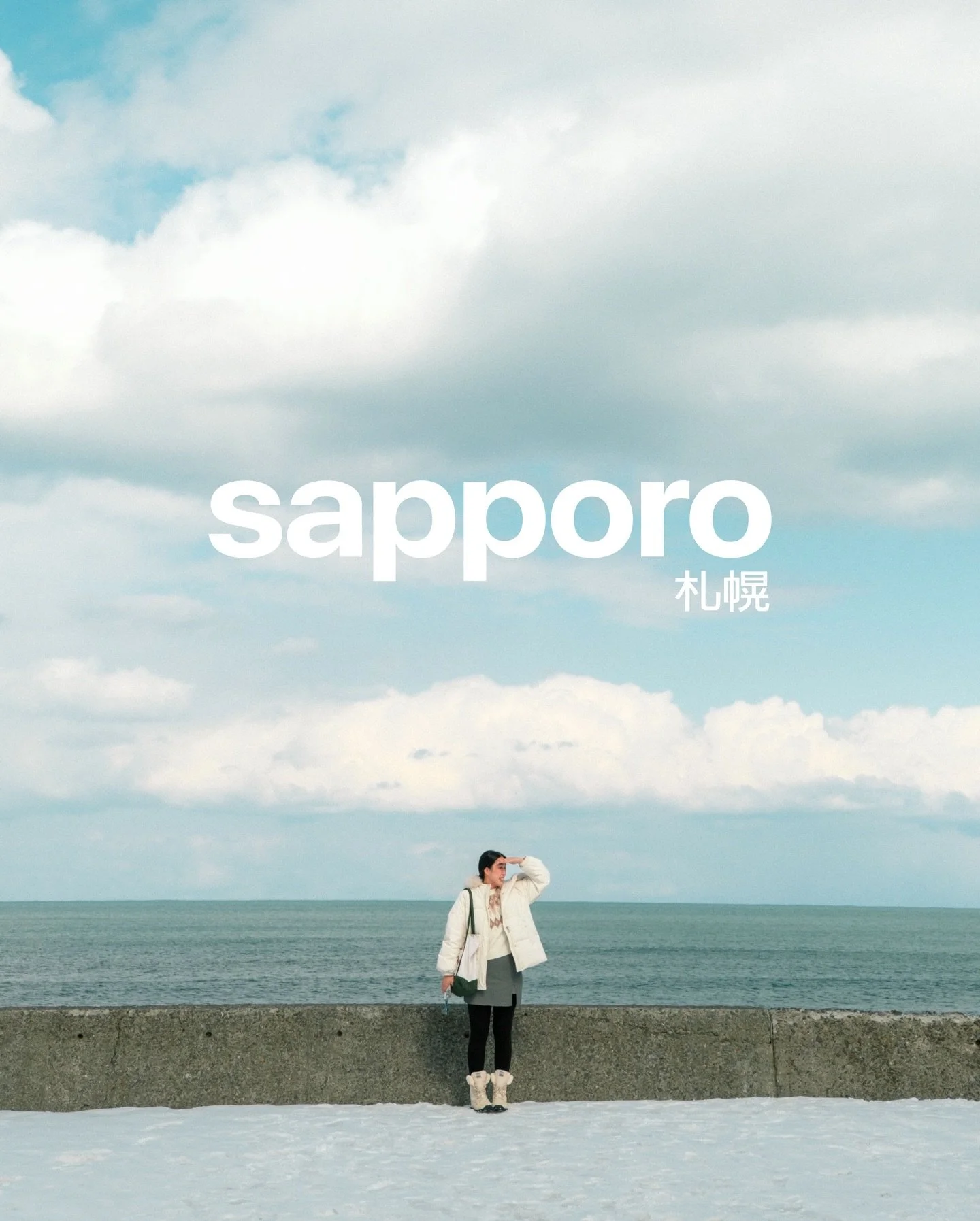 Spent a few days in Sapporo (and a day trip to otaru) after our snowy road trip ❄️