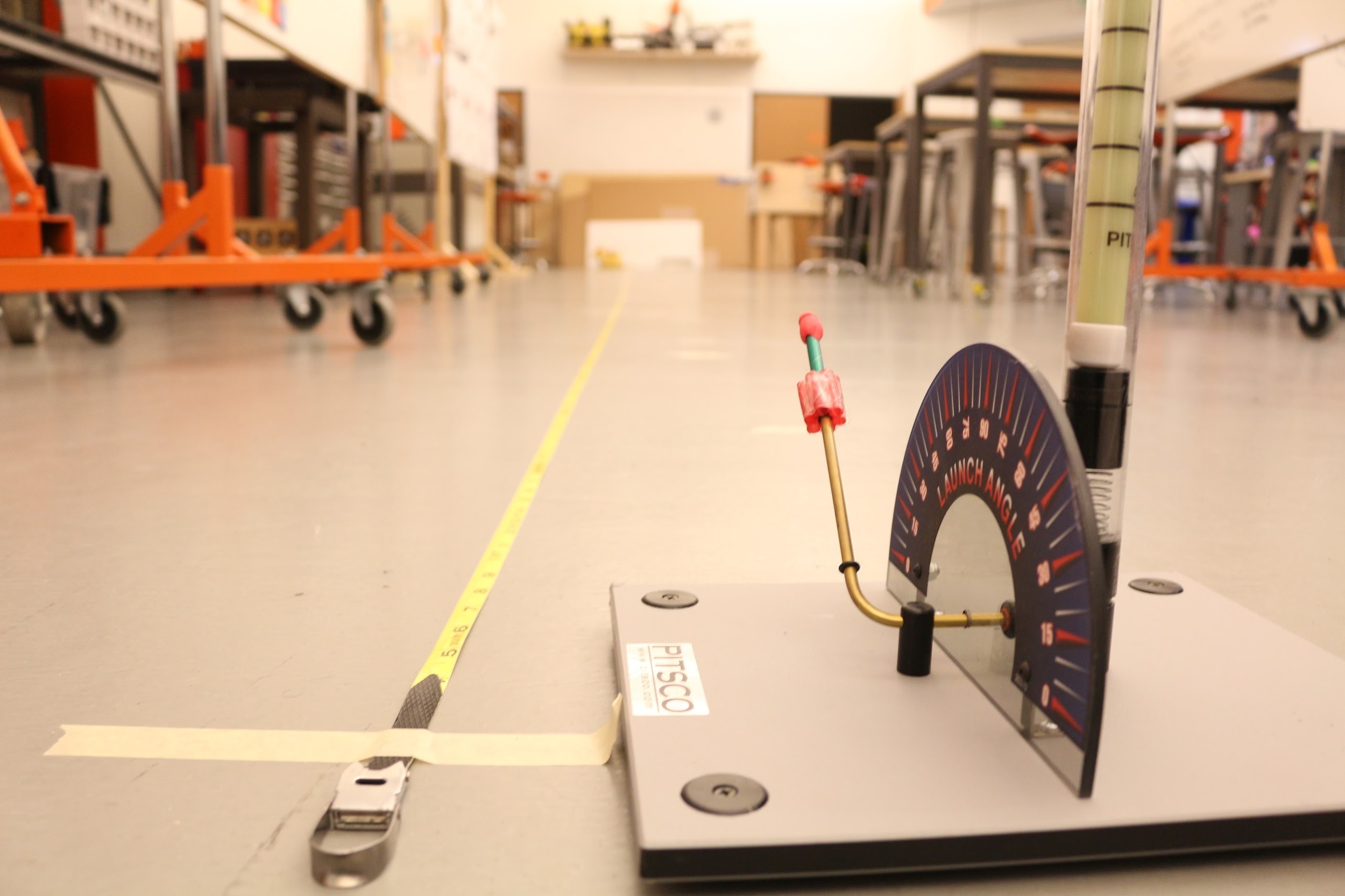 Students build and launch straw rockets in Rob Rouse's sample activity plan.