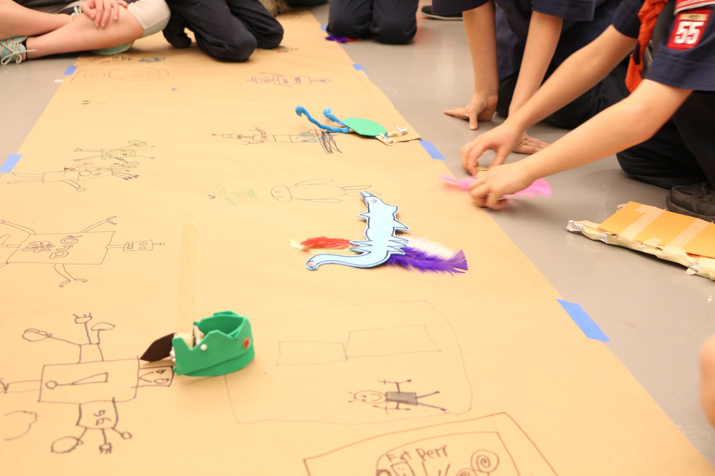 Teaching Vibrobots to Cub Scouts.