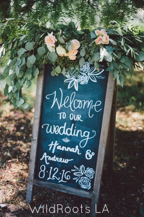 Sign board designed by yours truly