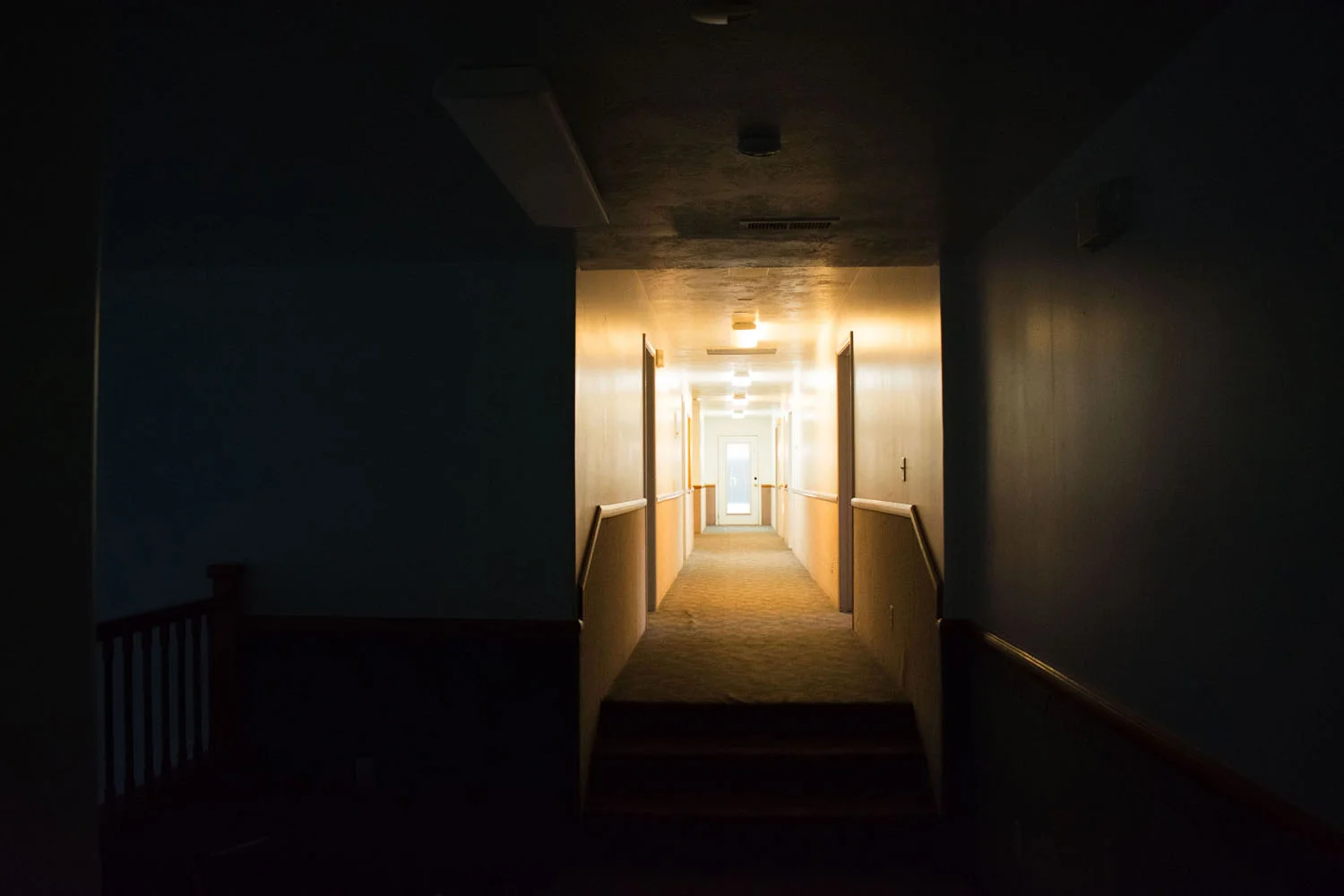 A wing of the expansive 44-bedroom home formerly belonging to Warren Jeffs.
