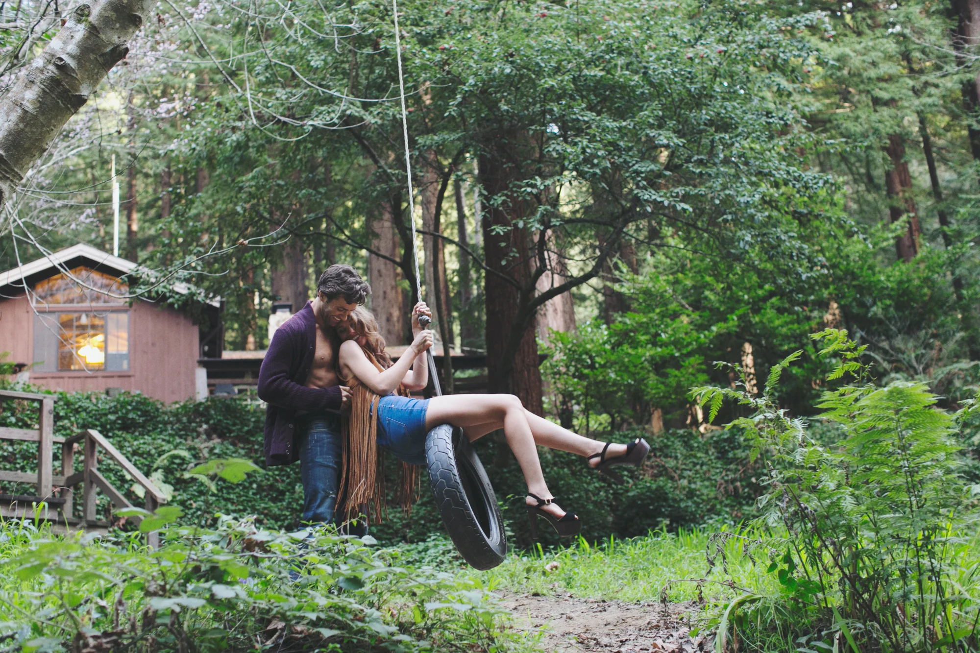 Fashion Photographer, Jennifer Skog�s seductive version of Cabin Fever.