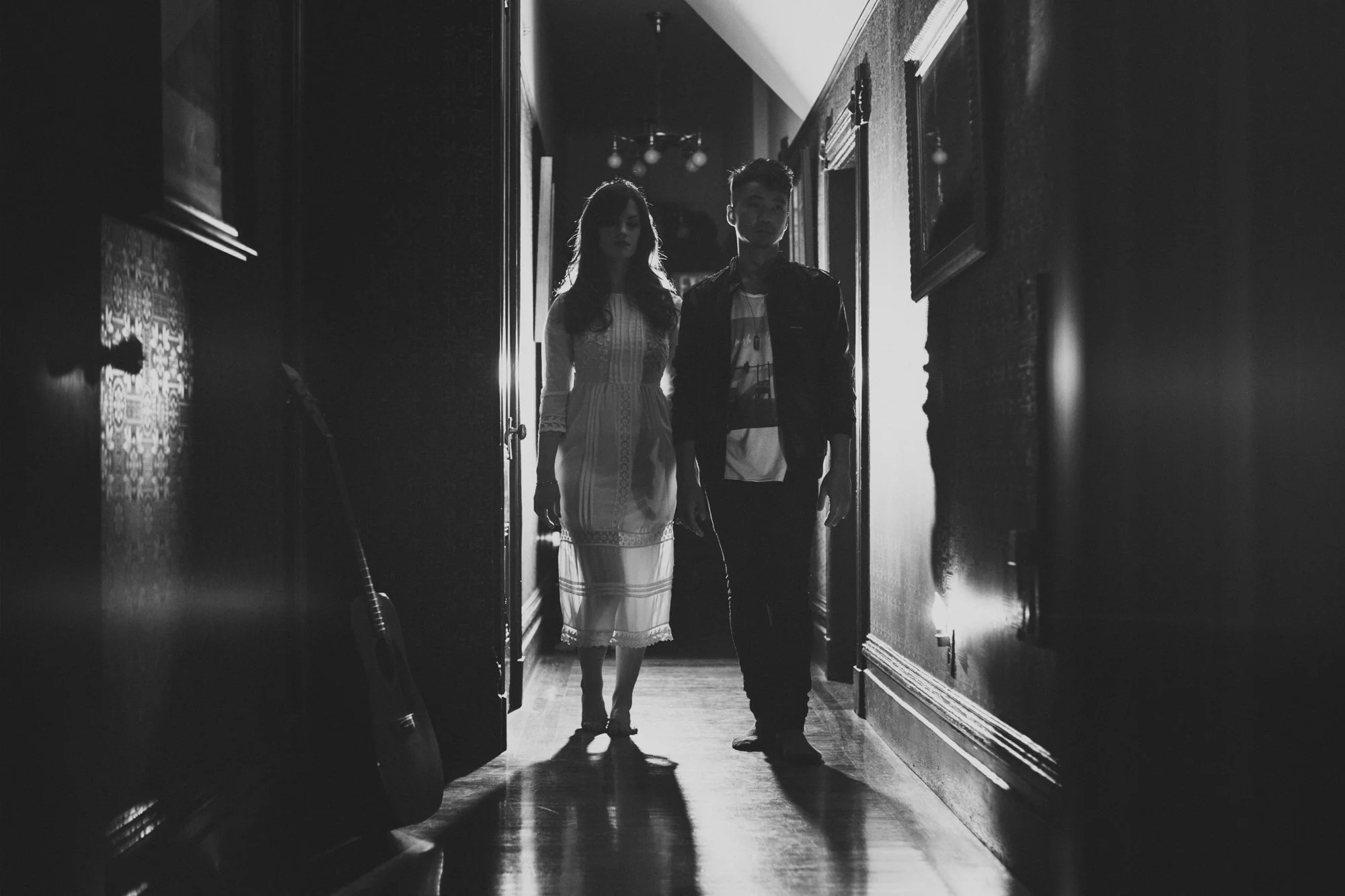 Music & Fashion Photographer Jennifer Skog photographs indie-electronic pop duo CATHEDRALS