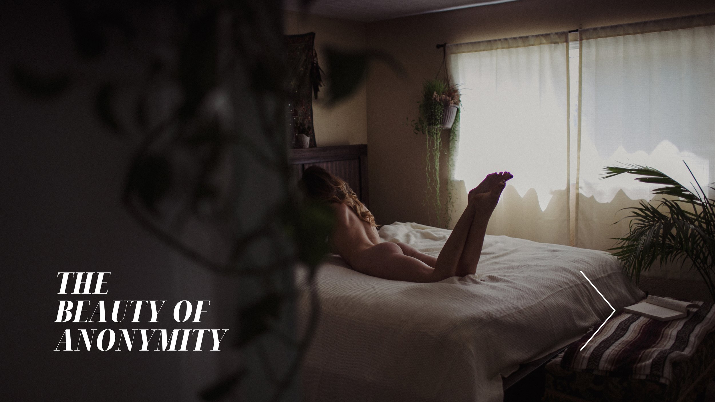 The Beauty of Anonymity in Boudoir Photography