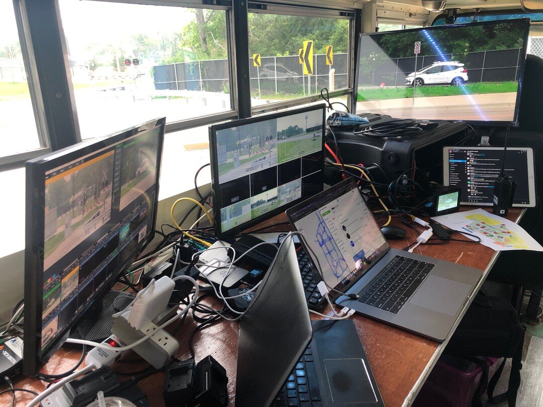 Out at MCity for Day 6 and final day on the track for #AutodriveChallenge live streaming the scoring runs!