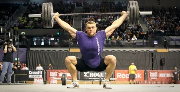 Just ignore the fact that he's got over a 100kg over his head..... He is 1.85m