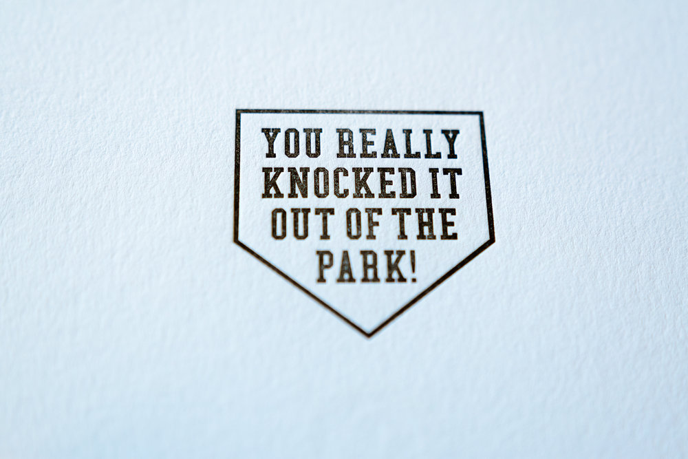 Baseball Themed Card The Paper Hatchet Baseball Themed Card The Paper Hatchet