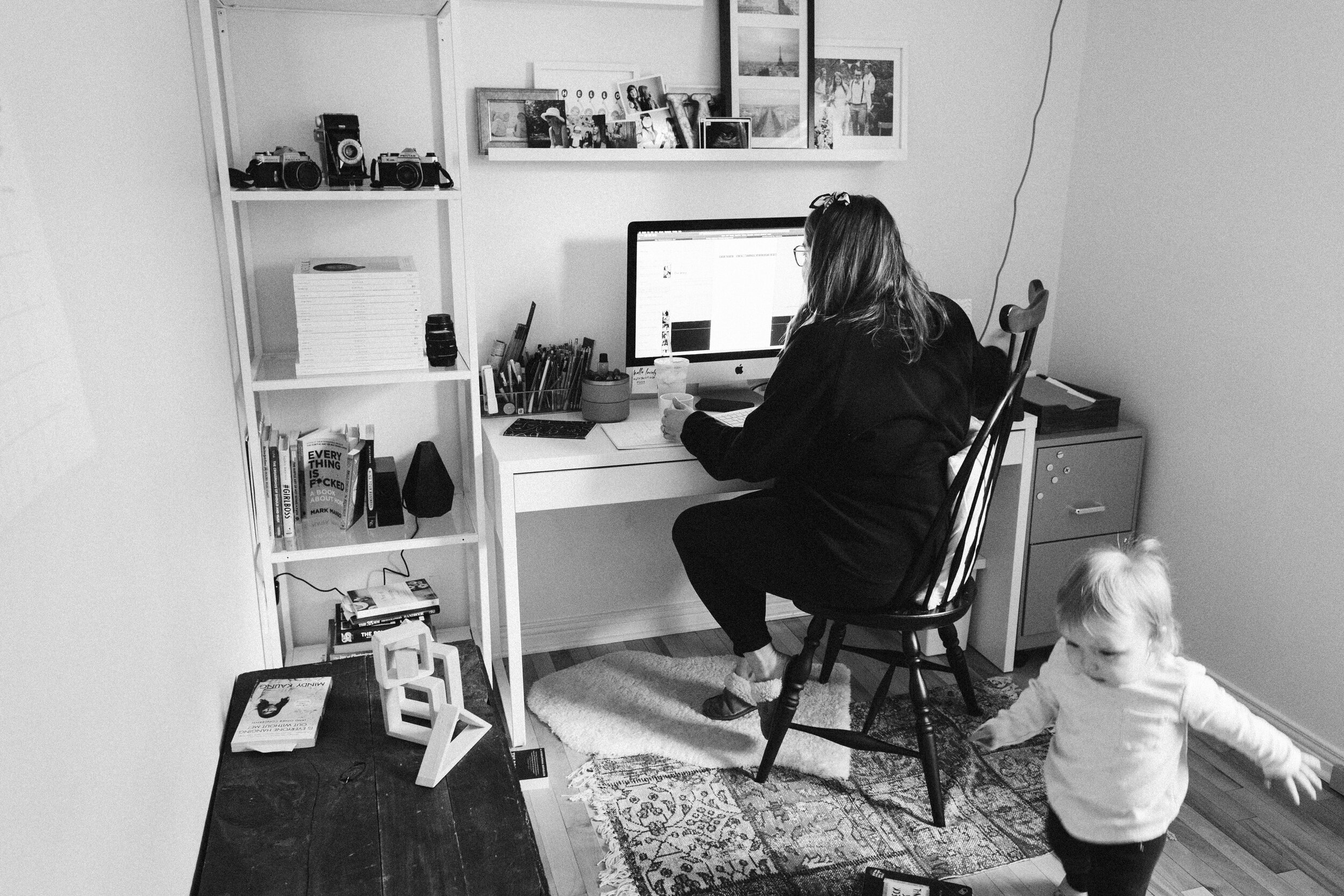 How We Work From Home &amp;  Our Home Office Tour