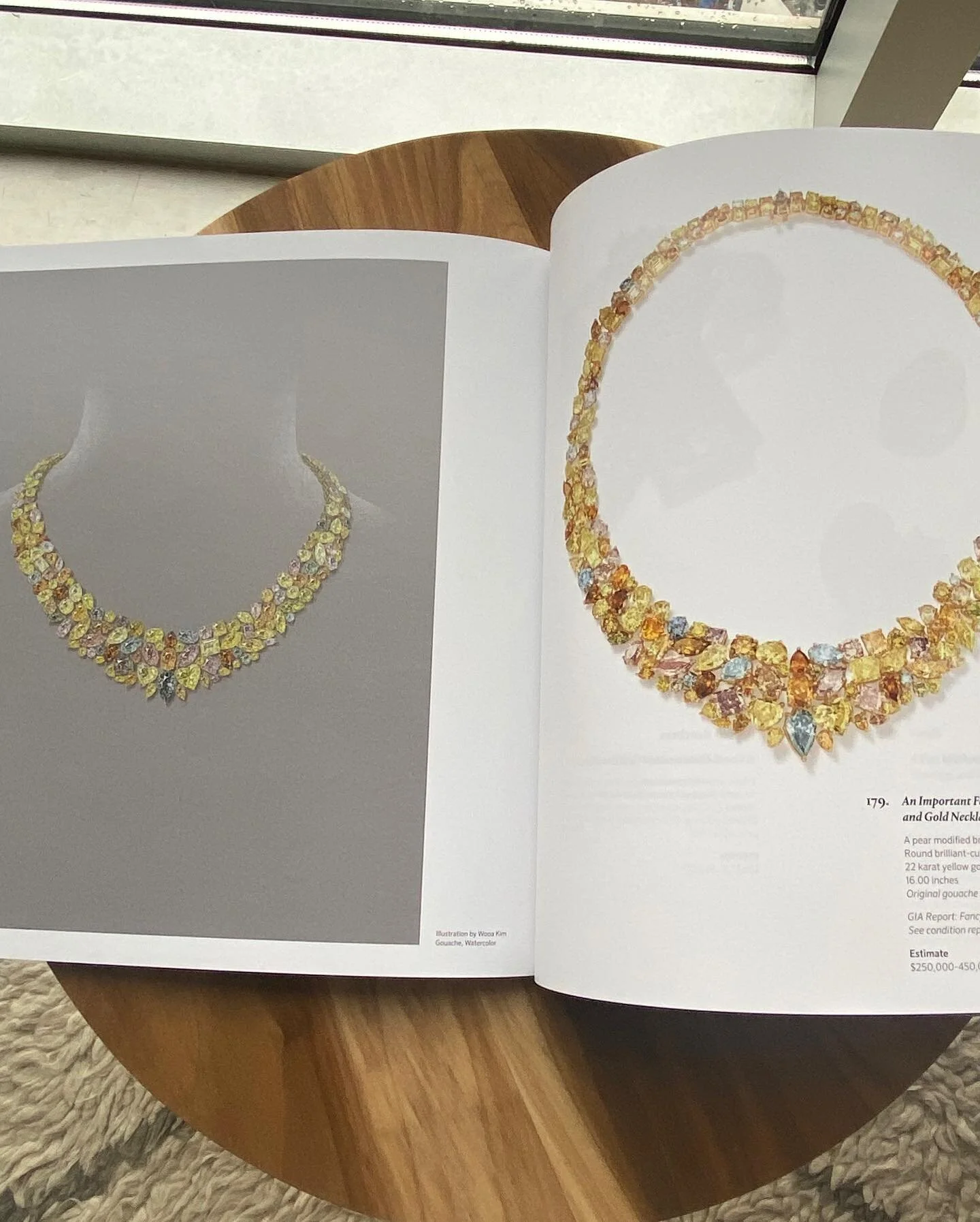 Happy to see my rendering on @phillipsjewels #auction catalogue! The auction was last week and the original hand painting was gifted to the buyer. #jewelryrendering #jewelryrendering #jewelryauction #highjewelry #highend #diamonds #importantjewels #j