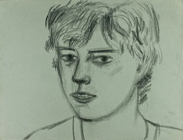 25 1/2" X 19 3/4" charcoal $700