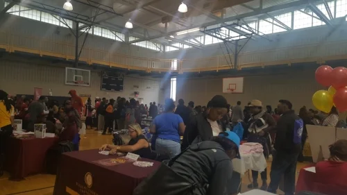 The gym!!!! We made it