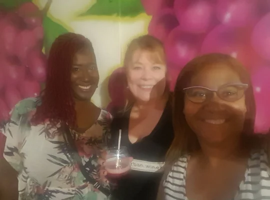 Shana Chauna and Destiny CLEUrbanWinery BlackgirlinCLE