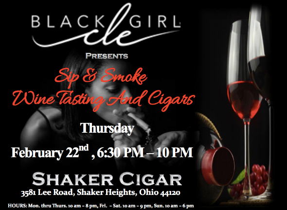 Sip and Smoke flyer