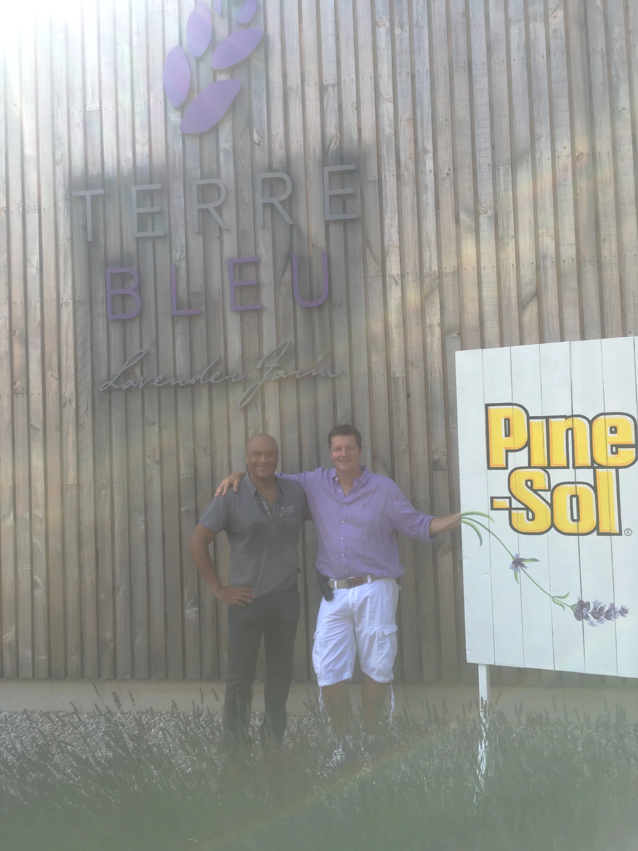 Ian Baird, CEO Terre Bleu Lavender Farm