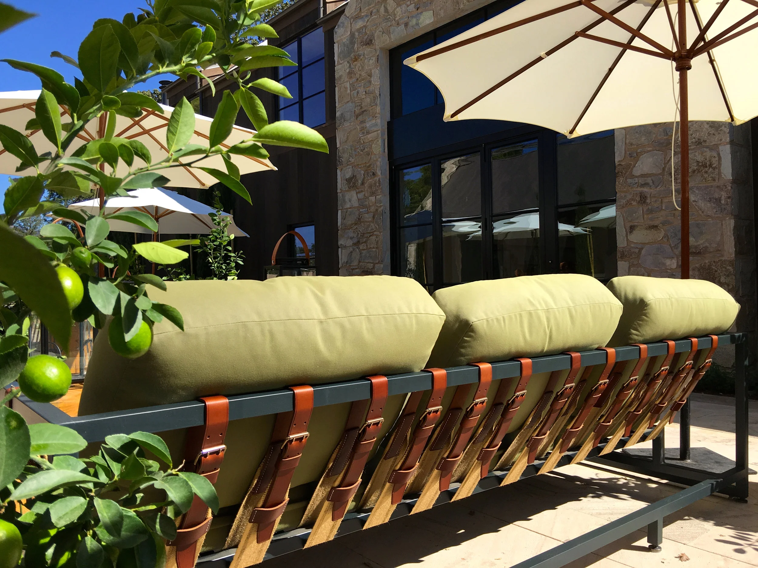 You can also do tastings alfresco on their well-appointed terrace ( Photo: Mike Casey, The 29 Napa )