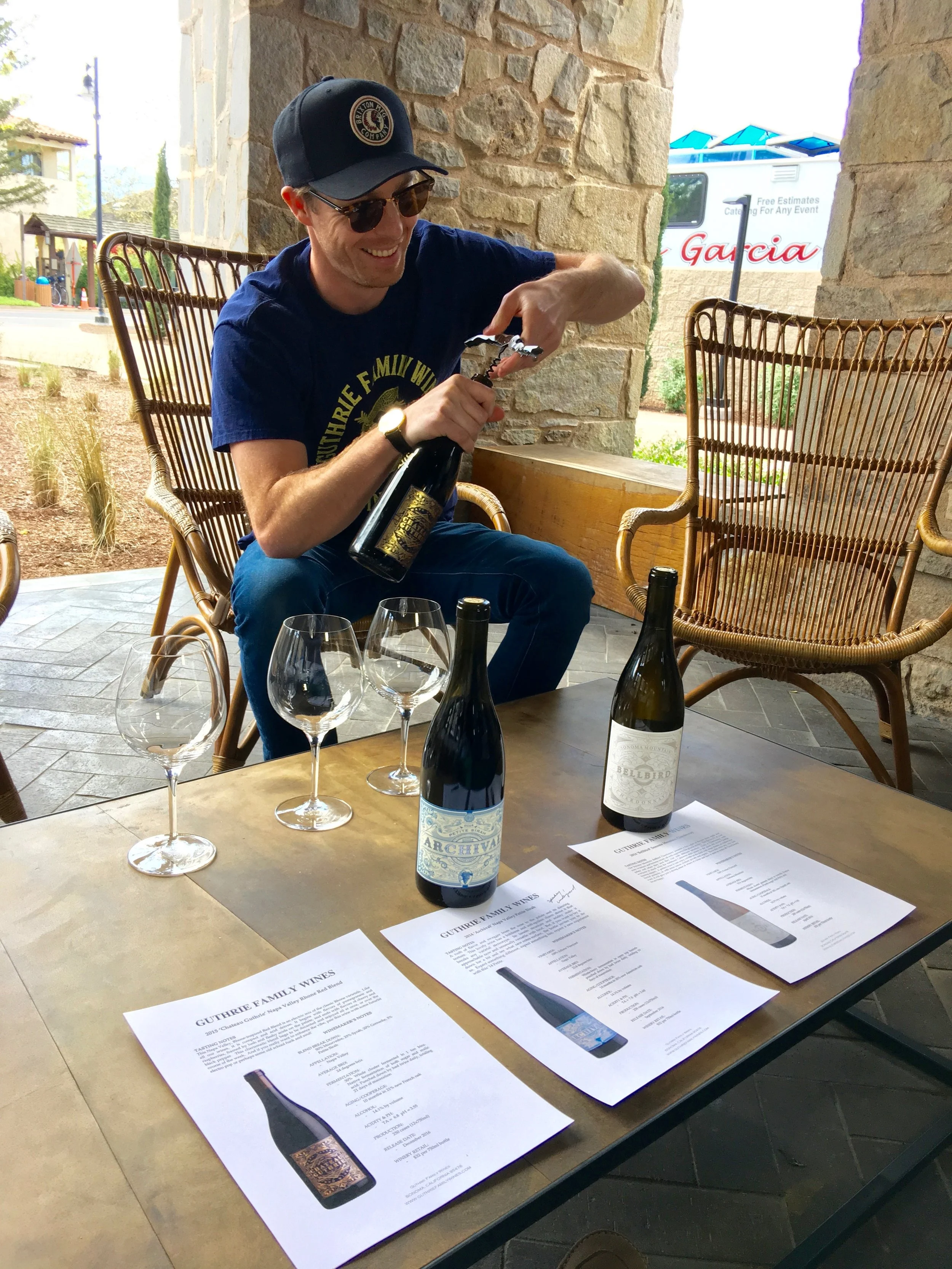 Time to taste the trifecta ( Photo: Mike Casey, The 29 Napa )