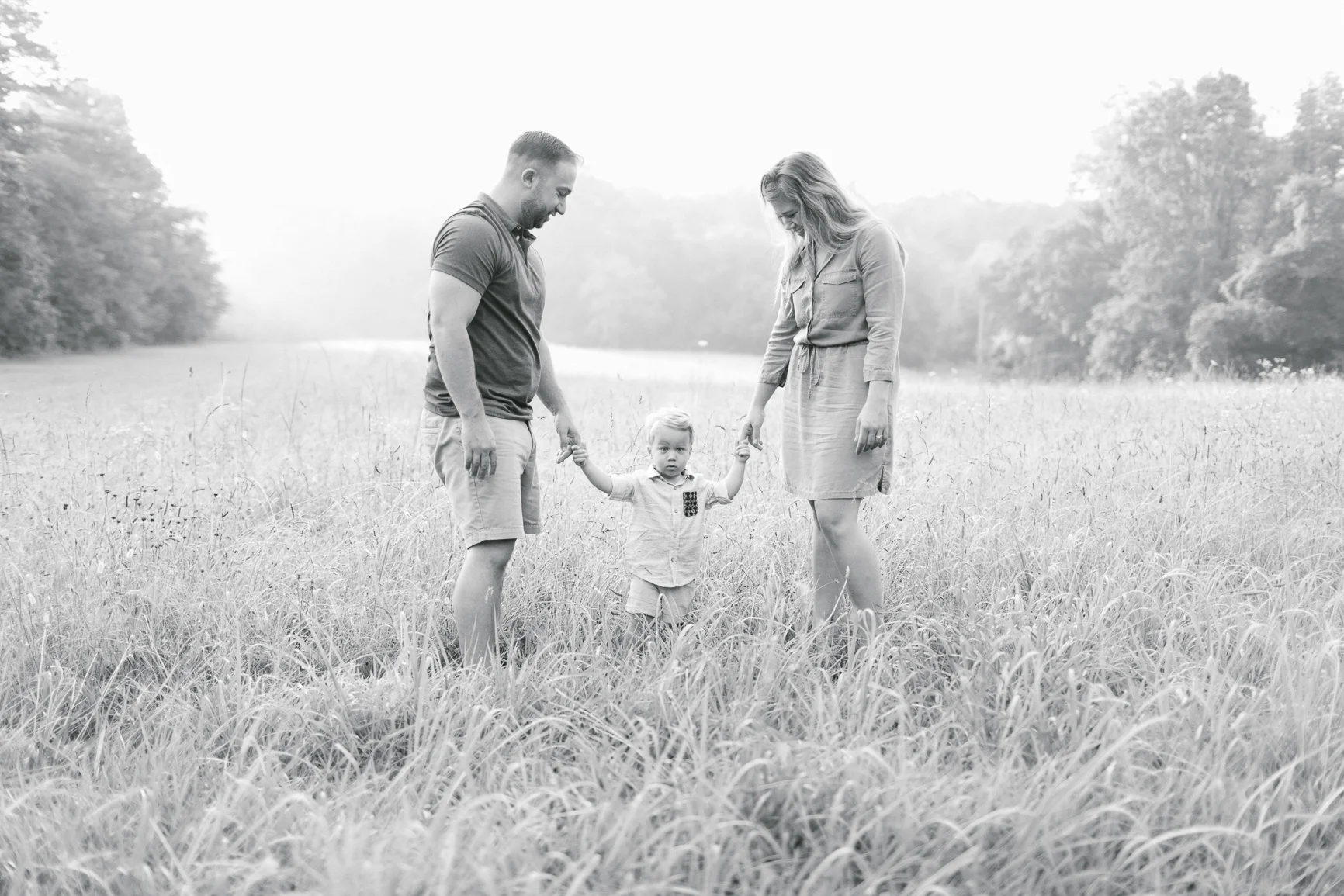 Dad-Mom-and-Son-in-Charlotte-NC-Field-Lifestyle-photography-sunrise..jpg