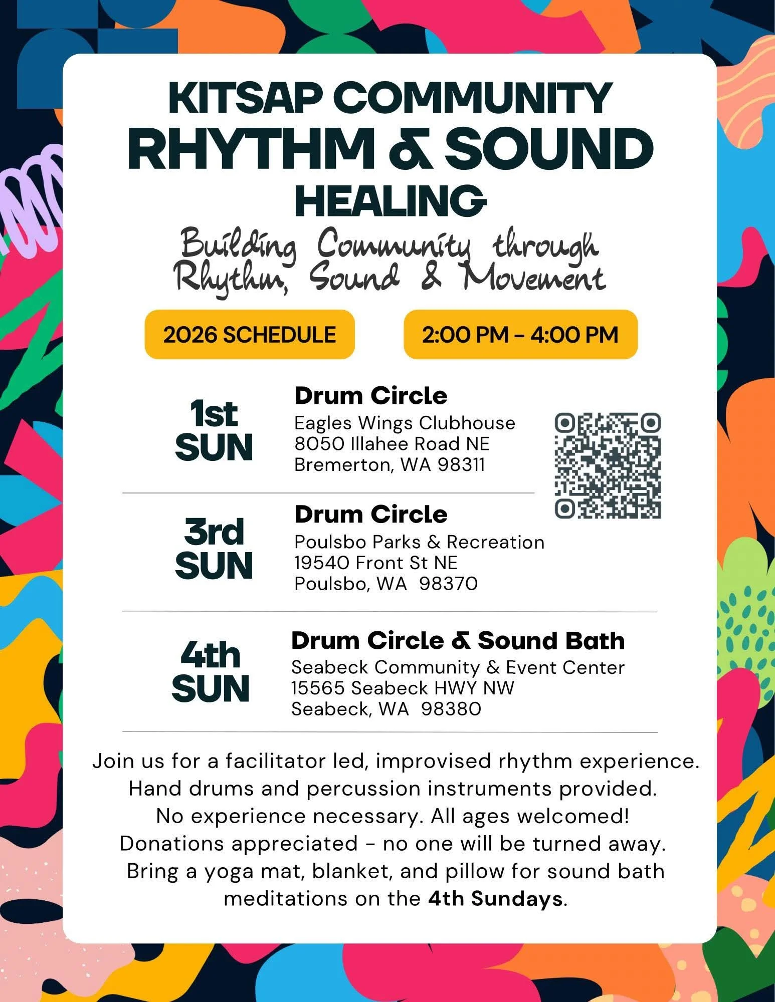 Kitsap Drum Circle &amp; Sound Bath