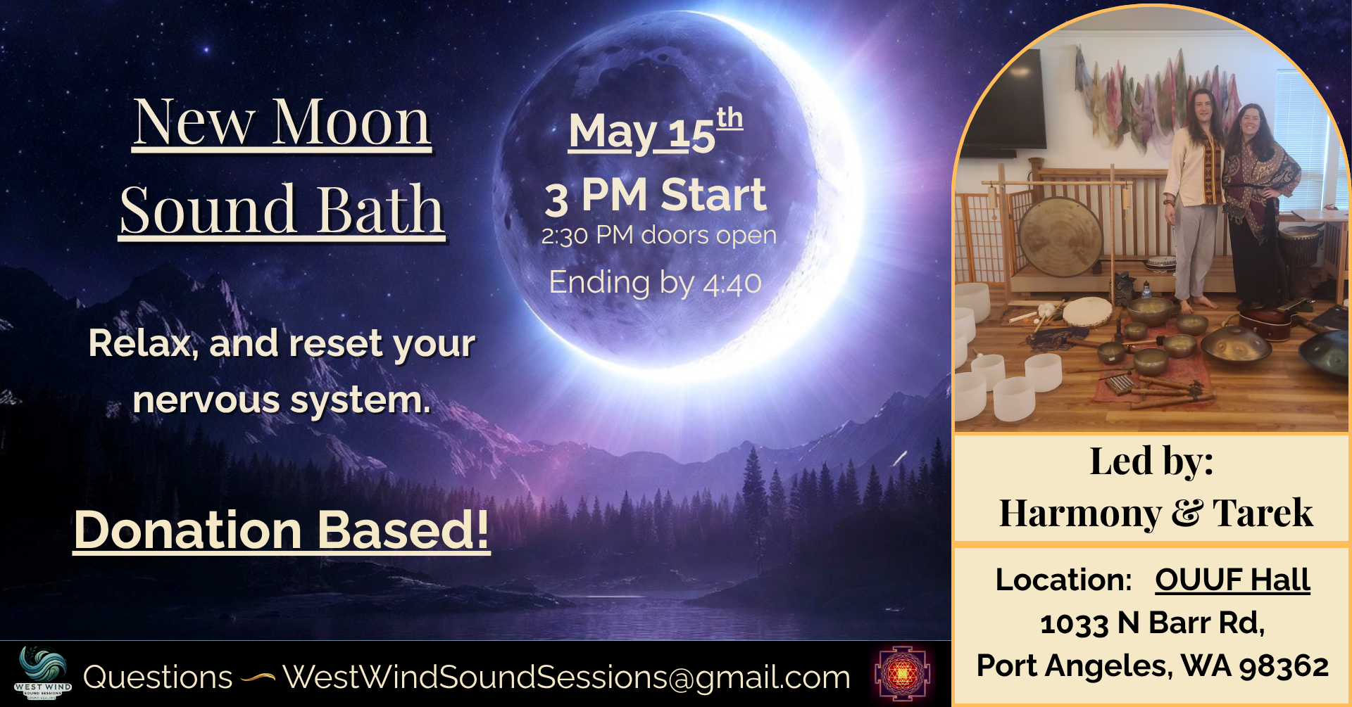 OUUF Sound Bath w/ Harmony 
