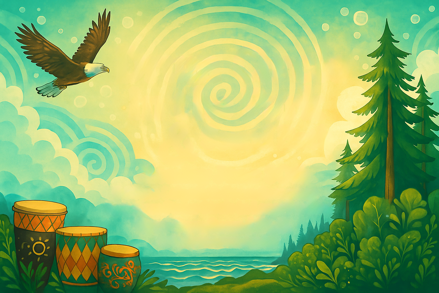 Drum Circle &amp; Sound Bath at HJ Carrol Park 