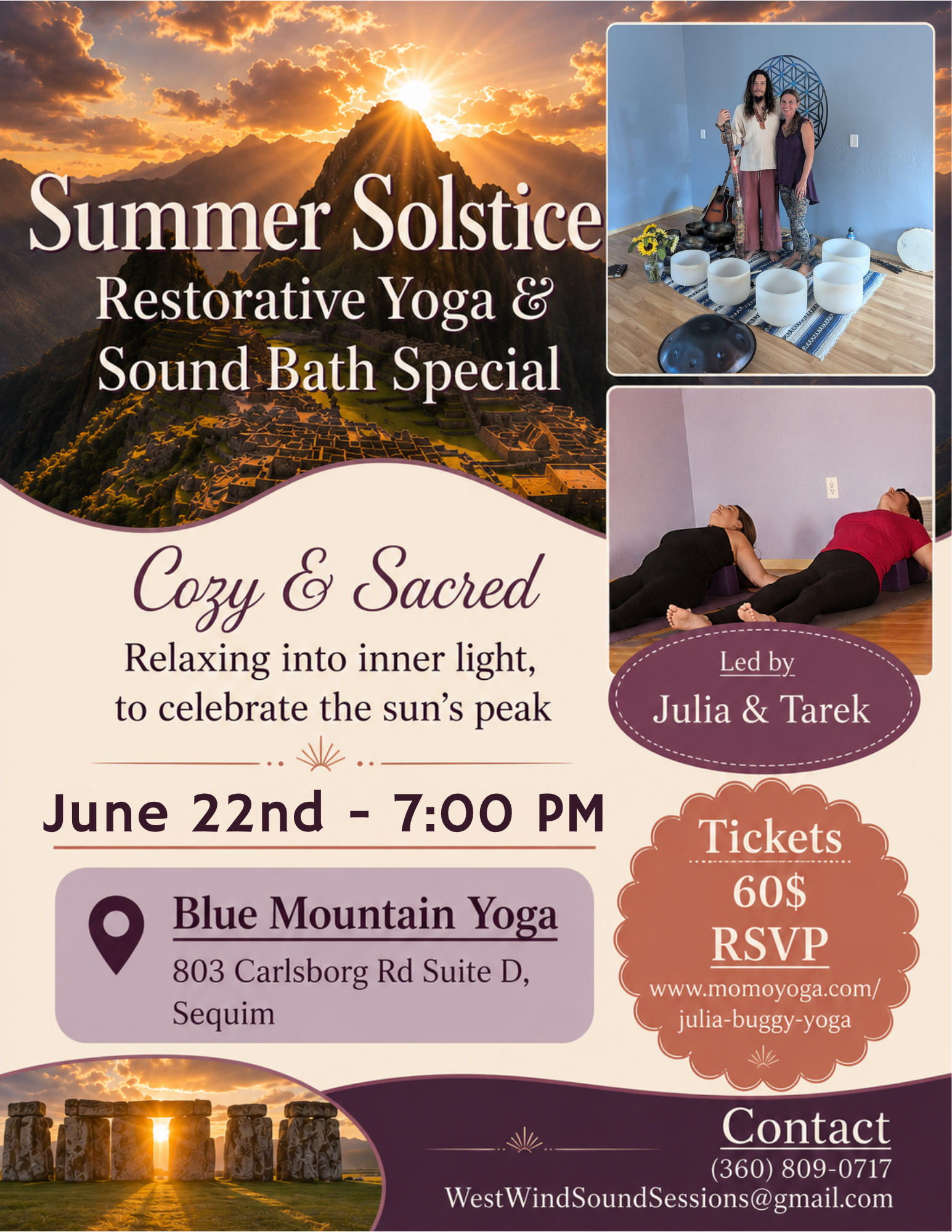 Solstice Sound Bath & Yoga