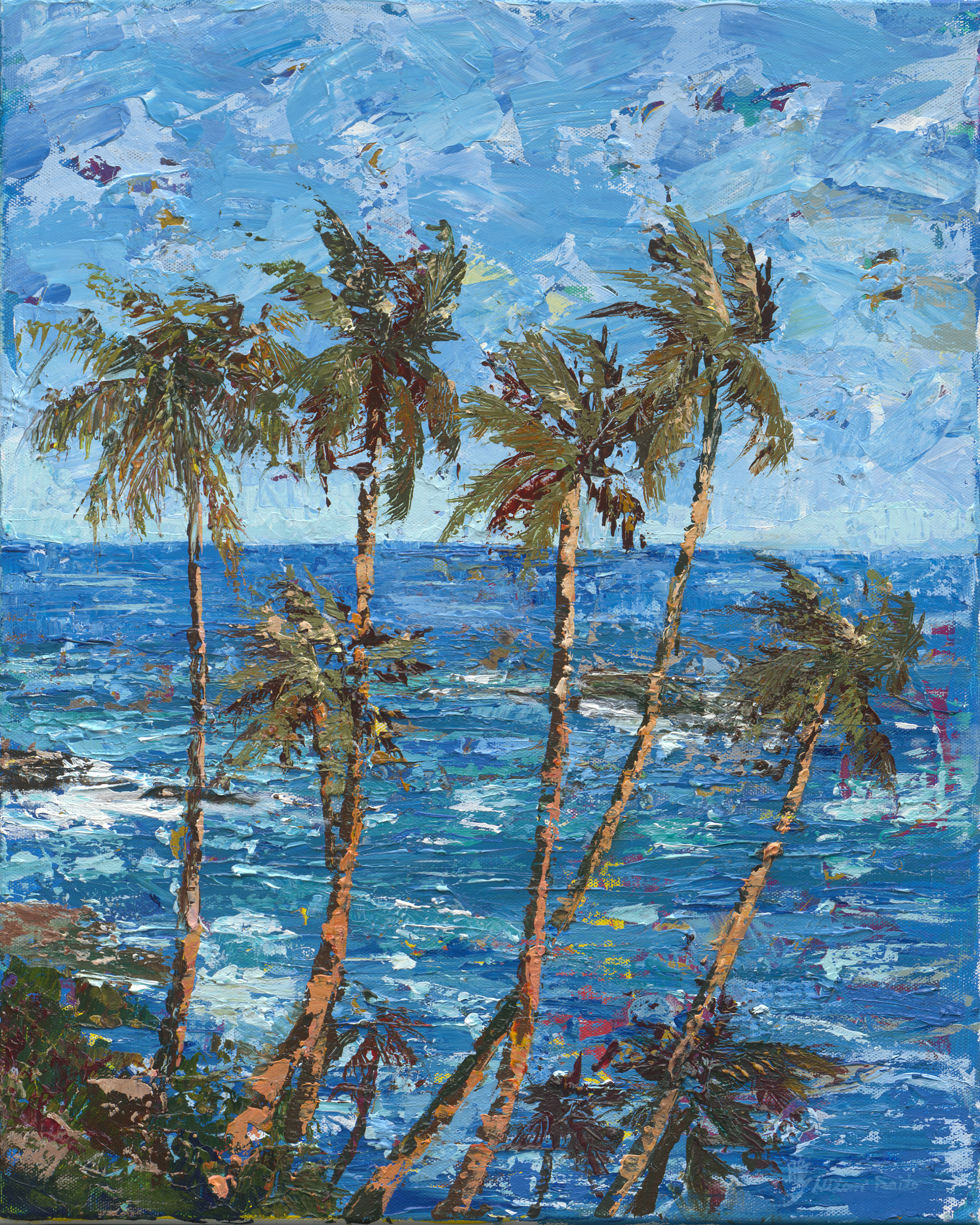 Tropical Breeze 20”x 16”